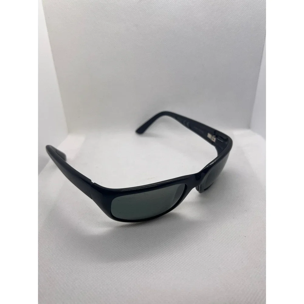 Maui Jim Stingray Sunglasses Black Wrap Lens MJ 103 57 17 139‎